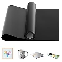 Euvin Black Permanent Vinyl Roll - 12