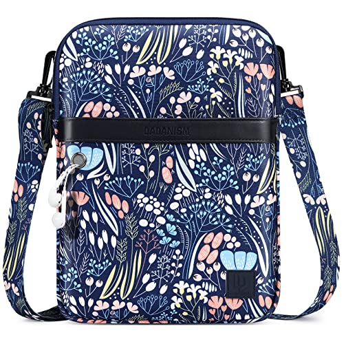 Dadanism 9-11 Inch Tablet Sleeve Shoulder Bag for iPad Air 5/4 10.9 2022/2020, iPad 10.2 2021-2019, iPad 10.9 10th Gen 2022, iPad Pro 11, Galaxy Tab A8 10.5, Protective Handle Carrying Bag, Night Blue