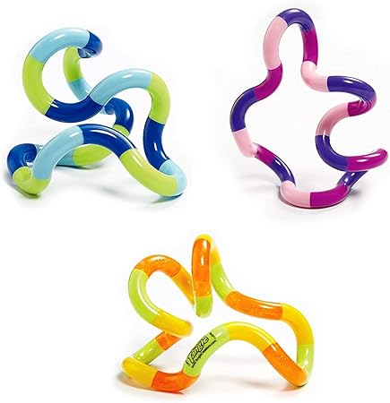 Set of 3 Classic Tangle Jr. Fidget Toys 