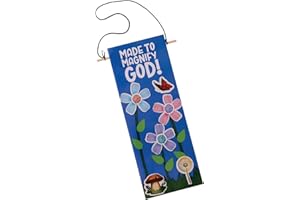 Lifeway Kids VBS 2025 Magnified! Motto Wall Hanging Craft Pack (Pack of 10)