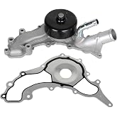 AW6169 Water Pump Compatible with Jeep Grand Cherokee Dodge Durango Ram | for Journey Grand Caravan Charger, Chrysler Town &amp; Country 3.6L V6 Replace OE 1204450 5184498AD w/Gasket