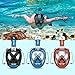DOUPRO HENGBIRD Snorkel Mask Universal Size Easybreath Snorkeling Mask 180° Panoramic View Ear Pressure Balance Anti-Fog Anti-Leak Fit Perfectly and Comfortably for All - 2018 Latest Upgrade