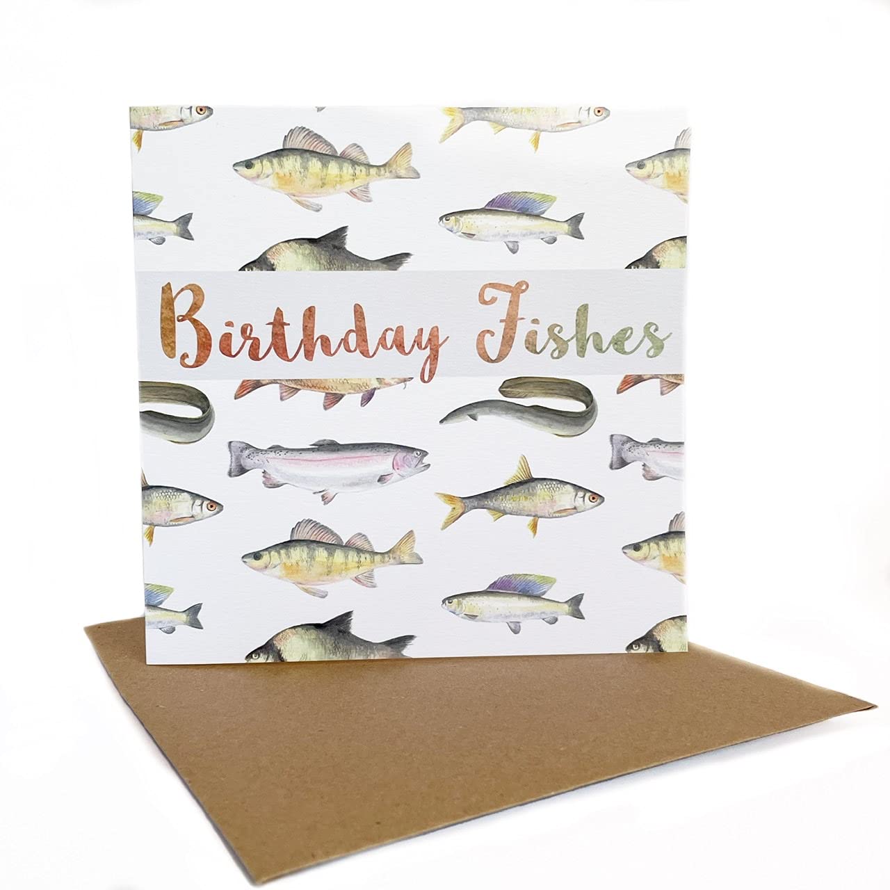 Birthday Fishes card