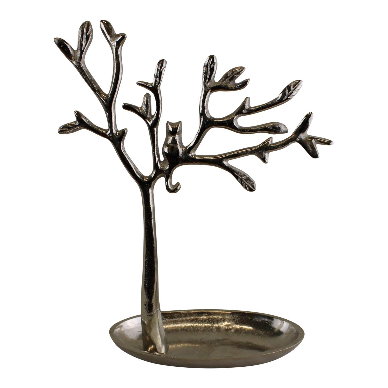 SIL Cat in Tree Jewellery Holder