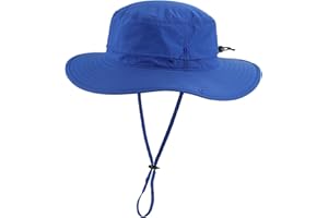 Connectyle Sun Hat for Men Women Outdoor UV Protection Safari Hat for Fishing Hiking Gardening Breathable Cowboy Hat UPF50