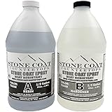 Stone Coat Countertop 1 Gallon Epoxy Kit - Colorable DIY Epoxy with Resin and Hardener for Coating New and Existing Counterto