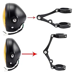 Lingdu Universal Headlight Mount Brackets 55mm-58mm
