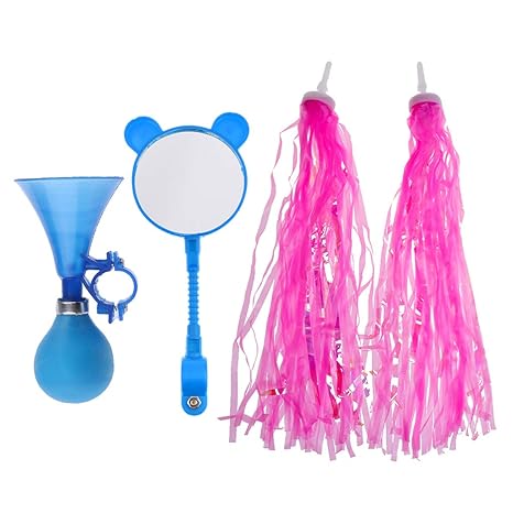 pink handlebar tassels