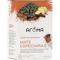 Aroma Selezione Cápsulas De Chá Mate Thermogenico Compatível Com