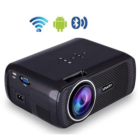 Proyector inalámbrico Bluetooth,proyector LED de Video ...