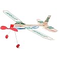 Guillow Paul K 55 Jetstream Balsa Wood Glider - 13.25" Wingspan Model Airplane Kit