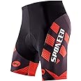 sponeed Men's Cycling Shorts Padded Bicycle Riding Pants Bike Biking Clothes Cycle Wear Tights