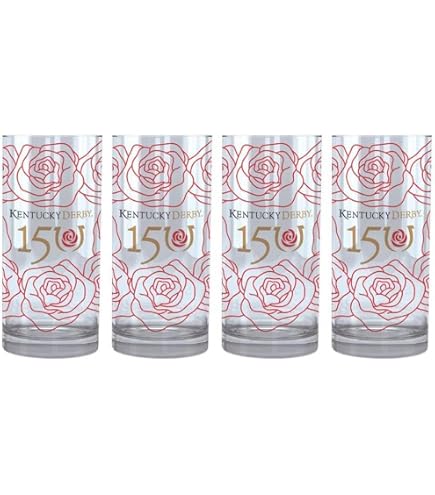 2017 Kentucky Derby 143 Commemorative Glass - Multi-Color - View #3