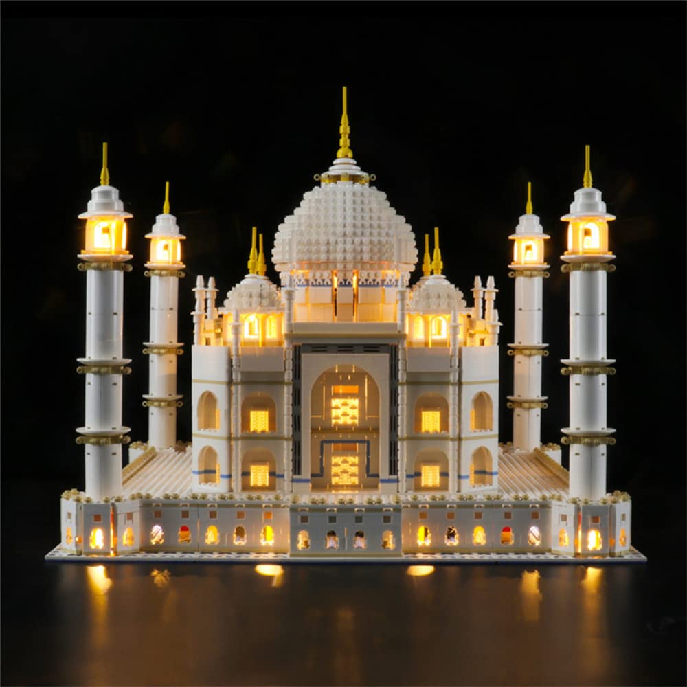 GEAMENT LED Light Kit Compatible with LEGO Taj Mahal - Lighting Set for Creator 10256 Model (Building Set Not Included)