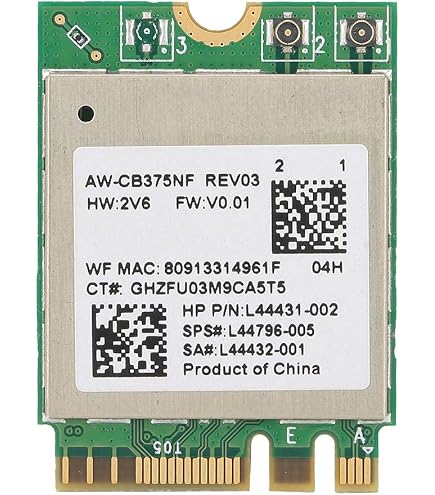 Amazon.com: RTL8822CE NGFF M.2 2230 802.11a/b/g/n/ac WLAN