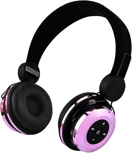 Plegable Auriculares estéreo con 6 Audífonos Inalámbricos Bluetooth Auriculares