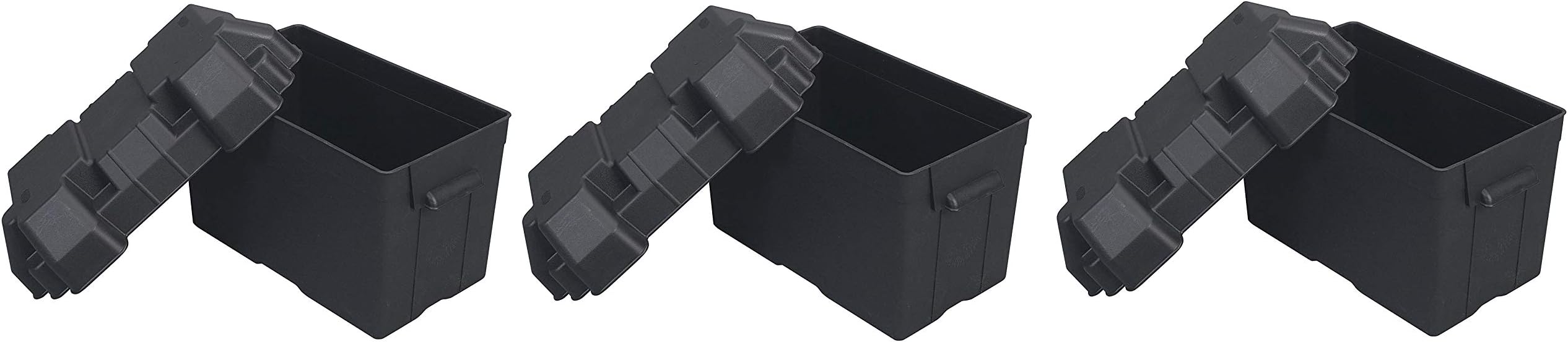 Moeller Injection-Molded Marine Battery Box (One 27, 30 or 31-Series Battery, 13.44" x 7.75" x 10.5") (Thrее Рack)