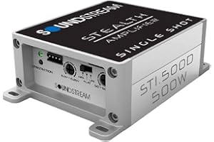 Soundstream ST1.500D 500 W Max 2 Ohms MOSFET Full Range Mono Car Audio Amplifier