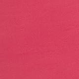 Fabric Merchants Double Brushed Poly Spandex Jersey Knit, Bright Coral