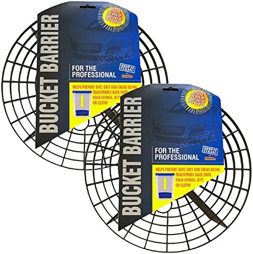 2x Pro Bucket Barrier 262mm - Wash Bucket System / Method - Grit Guard, Scratch Shield