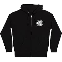 Amazon.com: SANTA CRUZ Classic Dot Zip Hooded Heavyweight