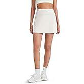 G4Free BareFeel 15" Golf Skirts for Women High Waisted A Line Casual Athletic Skorts Inner Shorts with 2 Pockets