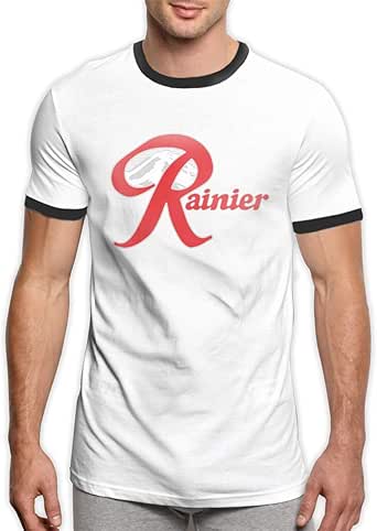 Amazon.com: Men&rsquo;s Rainier Beer Shirt Cotton Casual Tops Tee: Clothing