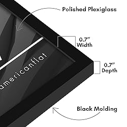Americanflat 13x19 Picture Frame with Polished