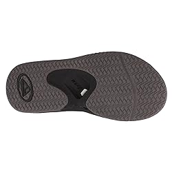 Reef Women's Sandals, Fanning, Black/Grey, 5