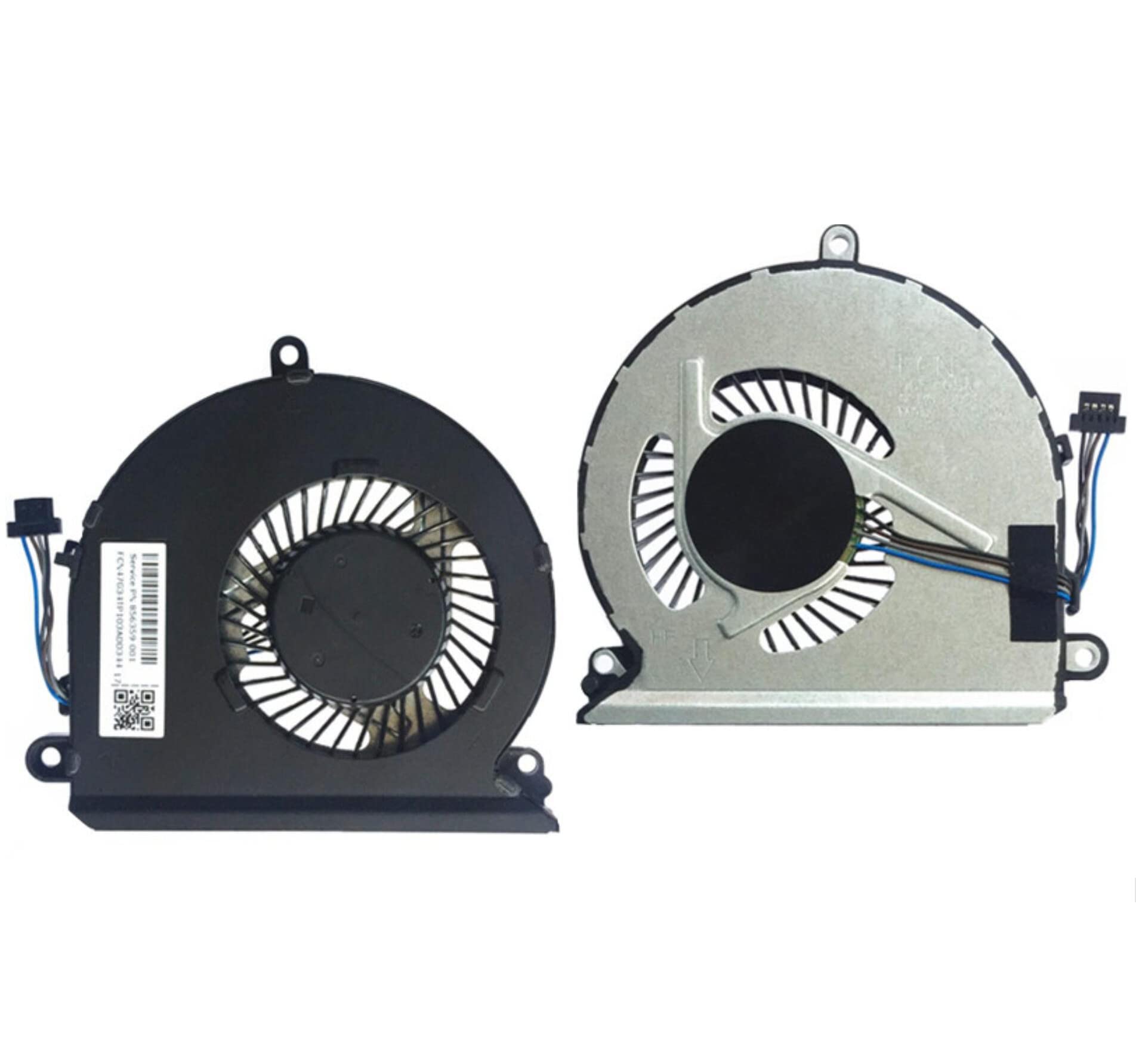 Fleshy Leaf Replacement CPU Cooling Fan for HP Pavilion 15-au 15-au000 15-au100 15-au030wm 15-AU010wm TPN-Q172 856359-001 859633-001