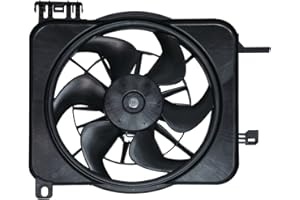 Replacement Tyc 620100 Cooling Fan for 95-05 Pontiac Sunfire 90-05 Chevrolet Cavalier 12365370 22136897 22645919 GM3115106