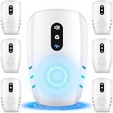 2026 Upgraded Ultrasonic Indoor Pest Repeller, 3-Mode Mouse Traps, 6 Pack | Electronic Plug-in Rodent &amp; Insect Deterrent for Mouse, Rat, Roach, Ant, Spider and Mosquito in Home, Office, Garage
