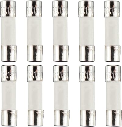 HUAREW 3.15A 250V Fast Blow Ceramic Tube Fuses 5x20mm 10Pcs