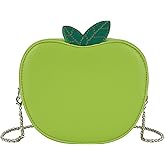 Goclothod Handbag Cute Fruit Crossbody Bag Weave Summer Beach Shoulder Bag