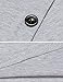 Sweetnight Women's Casual O-Neck Short Sleeve Solid Asymmetrical Pleated T-Shirt Blouse Top Plus Size (XXXL, Gray)