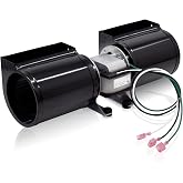 Criditpid Replacement 812-4900 Convection Blower Fan for Quadrafire Classic Bay 1200 Insert, Castile, Santa Fe Pellet Stoves, Room Air Blower Fan for Quadrafire Wood &amp; Gas Stove.