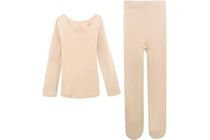 Qiyunfly Nude Dance Bodysuit for Girls