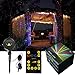 Tepoinn Christmas Laser Lights Waterproof Outdoor IP65 Star Projector with Wireless Remote Control for Seasonal Decoration,Wedding,Home Party,Garden,DJ Disco