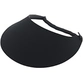 MG Women's Cotton Solid String Sun Visor Hat