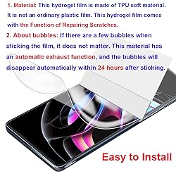 YiiLoxo Hydrogel Film Screen Protector Compatible