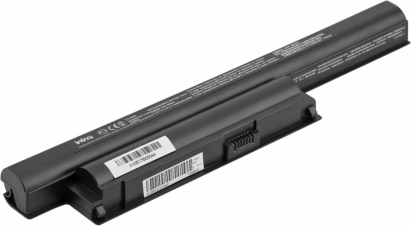 Irvine 4000 mAh Laptop Battery for Sony BPS22, VPC VGP-BPS22 BPS22A BPS22/A VPCEA36FG VPCEA42EG