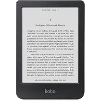 Kwmobile Custodia EReader Compatibile Con Kobo Aura Edition 2 Cover - EBook Reader Flip Case - Nero/beige - Ragazza E Libri - 6