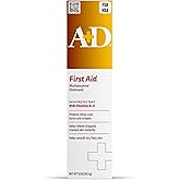 A+D First Aid Healing Ointment - Moisturizing Skin Protectant for Dry Cracked Heels, Elbows, Hands and Lips - Use After Hand 