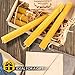 Beeswax Taper Candles 8 inch Tall Handmade Pure Bees Wax Tapers - Lead Free Cotton Wick - Six Pack - Original Bee Hive Candle for Home Décor, Meditation, Relaxation - no Petroleum - Hypoallergenic