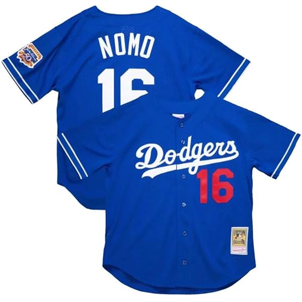 Amazon.com: Hideo Nomo Los Angeles Dodgers #16 MLB Kids Youth 4-20