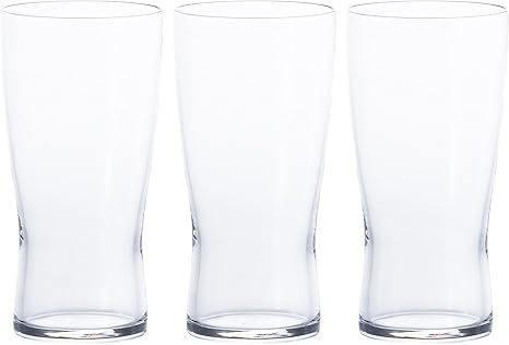 Amazon Co Jp アデリア ビールグラス クリア 255ml 薄吹き ビアグラス S 8オンス グッドデザイン賞受賞品 3個セット 食器洗浄機対応 日本製 B 6769 ホーム キッチン