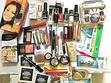 50 Piece Wholesale Makeup Assorted Lot ~ L'oreal Maybelline Covergirl Sally Hansen Almay Revlon & More Name Brand Cosmetics (50 Piece)