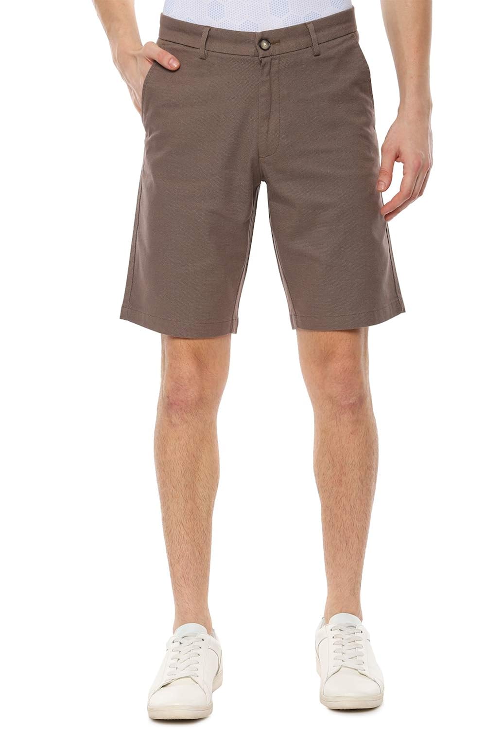 Buy Van Heusen Men's Regular Fit Cotton Shorts at Amazon.in