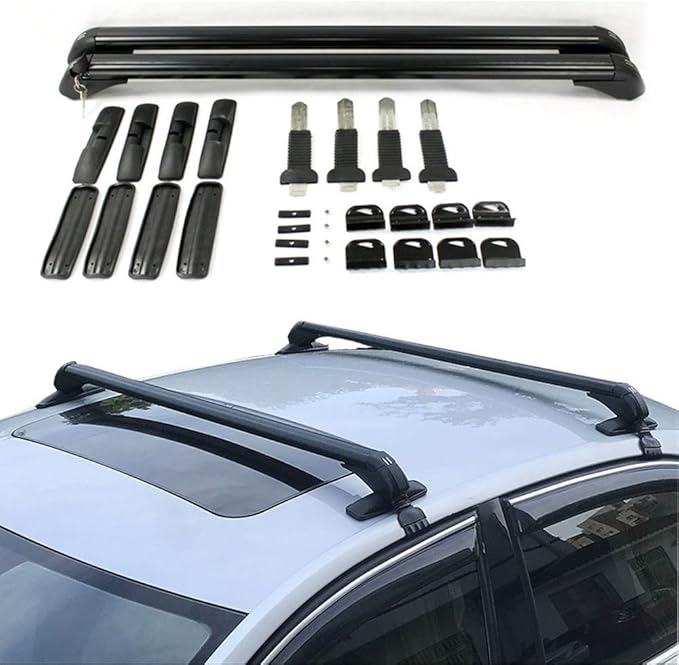 SLHERMOSO AUTO Universal Aluminium Roof Bars Professional Universal