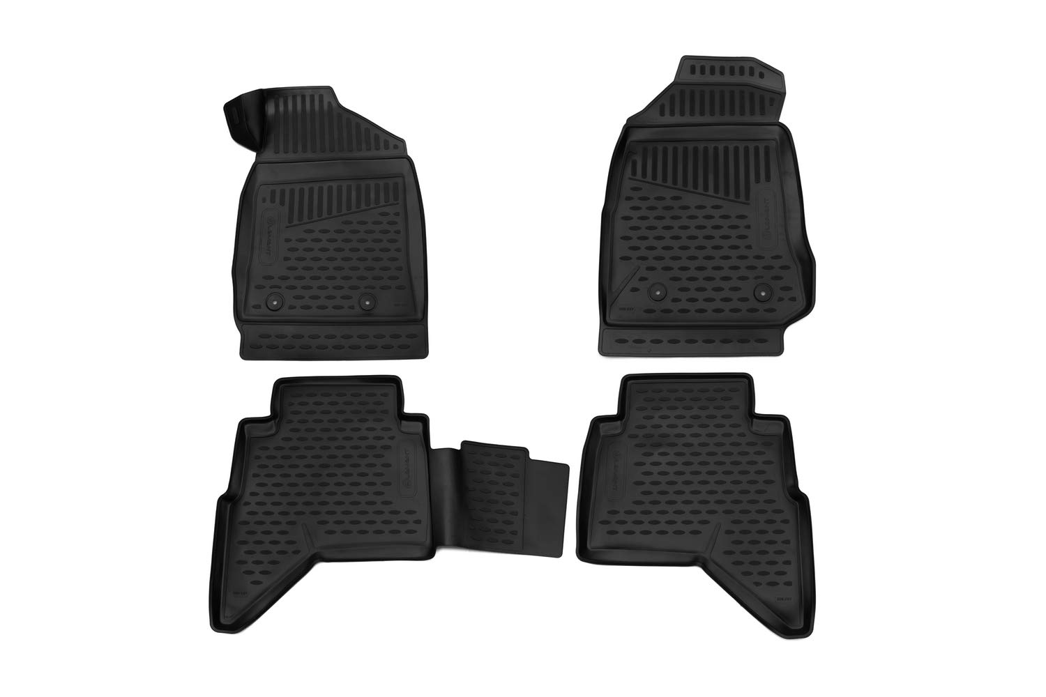 Element Tailored Custom Fit 3D Rubber Floor Mats for CHEVROLET Colorado 2012-